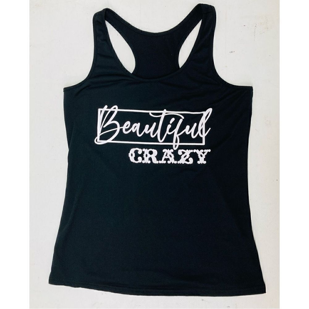 Beautiful Crazy Tank Top women’s size small ￼